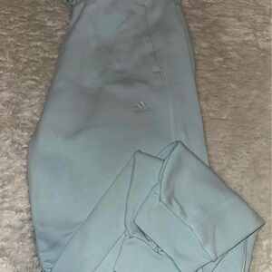 Adidas Women's Light Blue Sweatpants